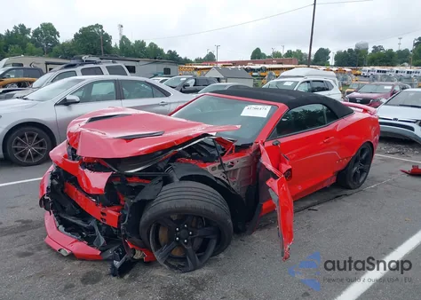 2016 Chevrolet Camaro 2Ss из США, поврежденный, VIN 1G1FH3D70G0170812